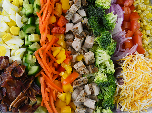 Chicken Bacon Ranch Cobb Salad - Step 5